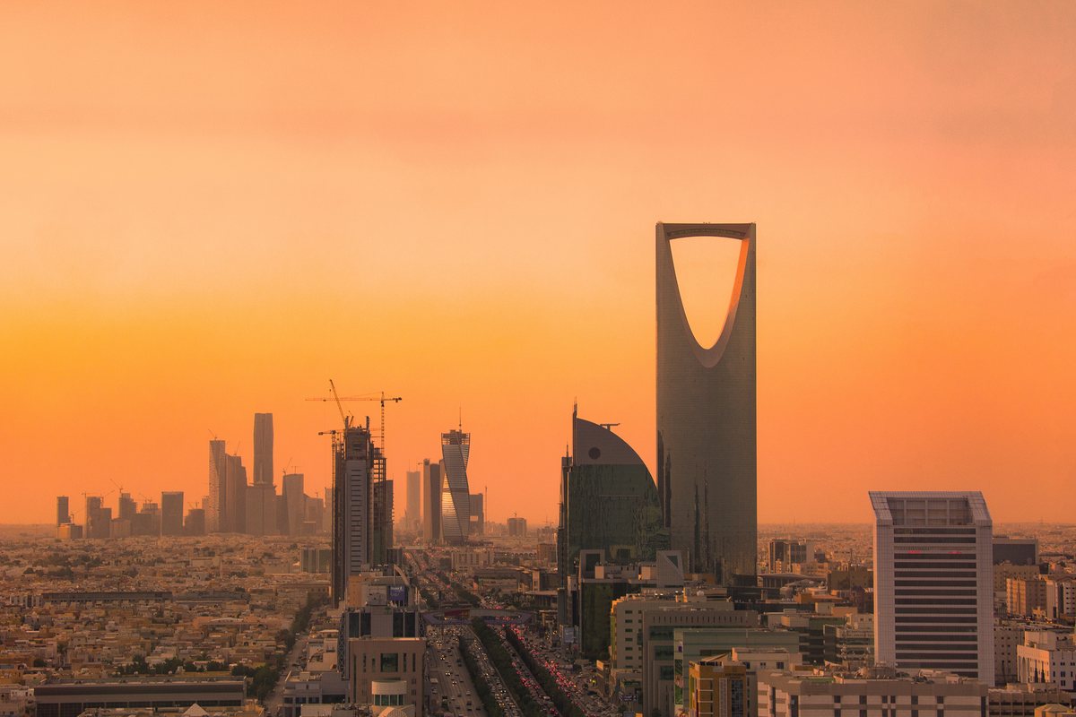 Riyadh skyline, Riyadh, Saudi Arabia